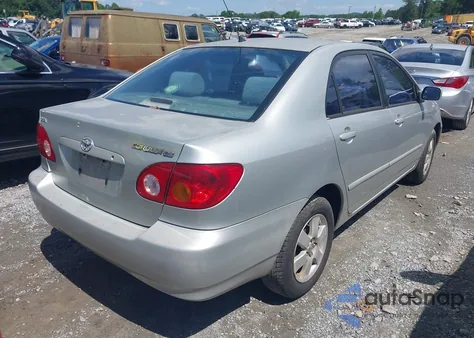 2003 Toyota Corolla Ce/Le/S from USA, damaged, VIN 1NXBR38E03Z012691